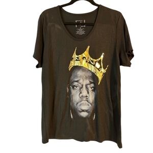 Vintage Brooklyn Mint Notorious BIG Biggy Womens Tshirt Size Small 90s